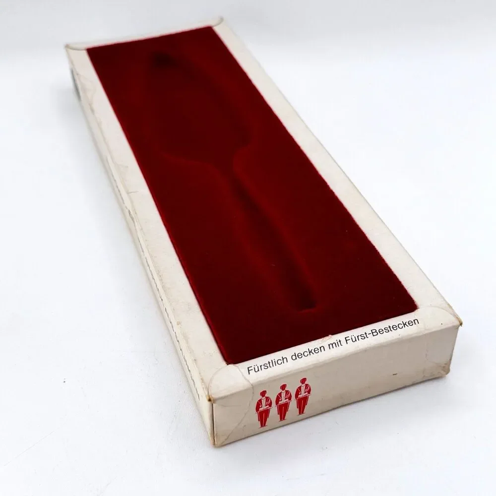Fürst Fürosil 18/8 Stainless Pie Cake Server MCM Germany Besteck Boxed Vintage